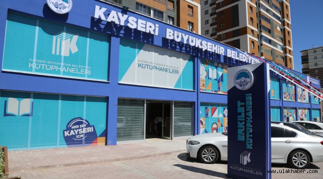 Başkan Büyükkılıç'tan Kayseri'ye bir kütüphane daha