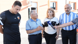 Başkan Büyükkılıç'tan Kayserispor'a ziyaret