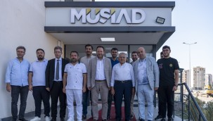 Başkan Büyükkılıç'tan MÜSİAD Kayseri Şubesi'ne ziyaret