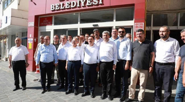 Başkan Büyükkılıç ve Vali Çiçek'ten Bünyan'a müjde