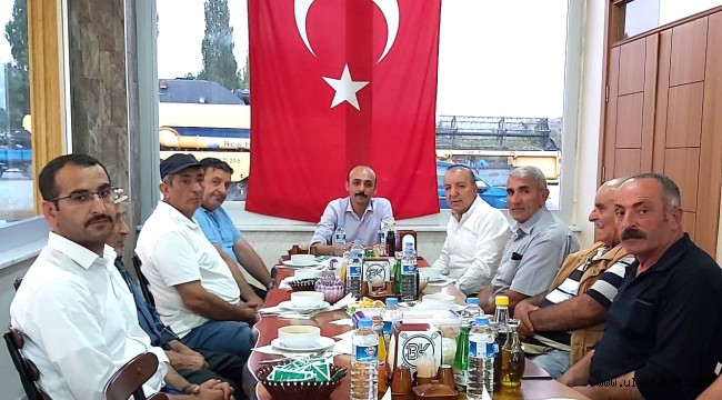 Başkan Uzunluoğlu, Cemevinde iftar yemeğine katıldı