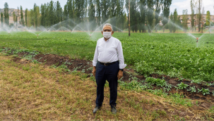 Büyükkılıç: 4 bin 200 futbol sahası büyüklüğündeki alan sulamaya açılıyor
