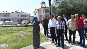 Büyükkılıç, şifalı su merkezi olan içmeceleri inceledi