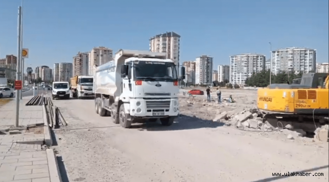 Büyükşehir'den 'Talas tramvay hattı çöktü' iddialarına yanıt!