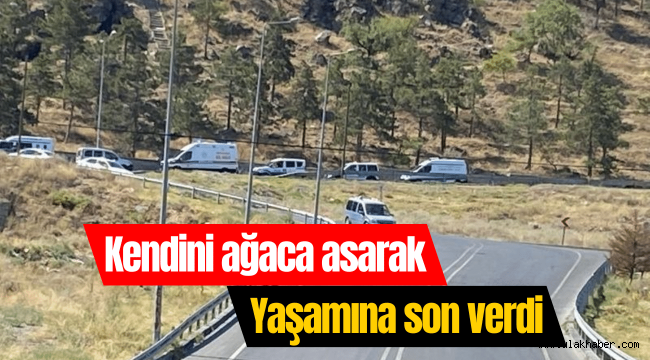 Kayseri Beştepeler Mesire Alanı'nda intihar!