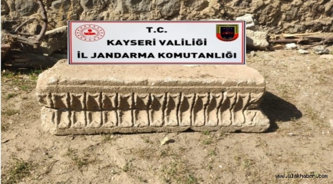 Kayseri'de kaçak kazı yapan şüpheliler yakalandı