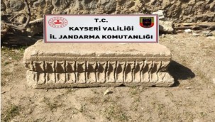 Kayseri'de kaçak kazı yapan şüpheliler yakalandı