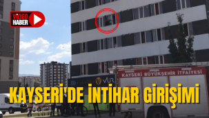Kayseri'deki bir rezidans odasında intihar girişimi 