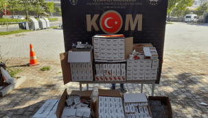 Kayseri emniyetinden kaçak sigara operasyonu