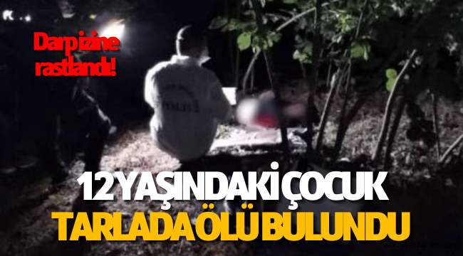 Kayseri Pınarbaşı'ndaki boş arazide çocuk cesedi bulundu!