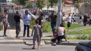 Kayseri Yeşilmahalle semt pazarında bıçaklı kavga!