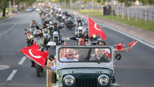 Kocasinan'da şehit ve gazi çocuklarını sevindiren 'Ay Yıldız Turu'