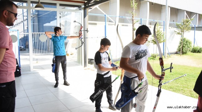 Okçular, Minikler Türkiye Şampiyonası'na hazırlanıyor