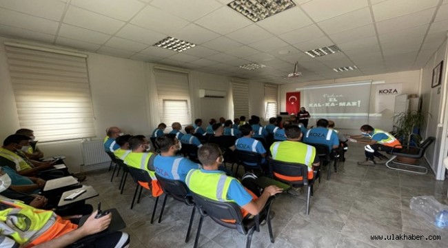 Sarıoğlan ve Kocasinan'da 'kadına şiddet' konulu bilgilendirme yapıldı