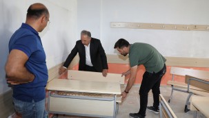 Talas'ın okullarına 2 milyon liralık bakım onarım