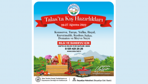 'Talas'ta kış hazırlıkları' başlıyor