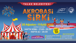 Talas'ta sirk heyecanı