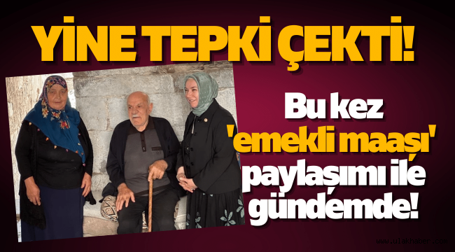 Ak Partili Hülya Nergis Atcı'dan tepki çeken 'emekli maaşı' paylaşımı