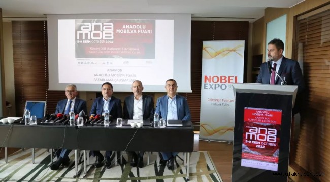 Anadolu Mobilya Fuarı 5-9 Ekim tarihlerinde Kayseri'de 