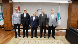 Bakan Yardımcısı Yılmaz'dan Başkan Büyükkılıç'a ziyaret