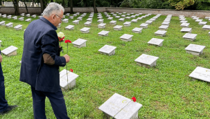 Başkan Büyükkılıç, Galiçya Cephesi Türk Şehitliği'ni ziyaret etti, TBMM Başkanı Şentop ile görüştü