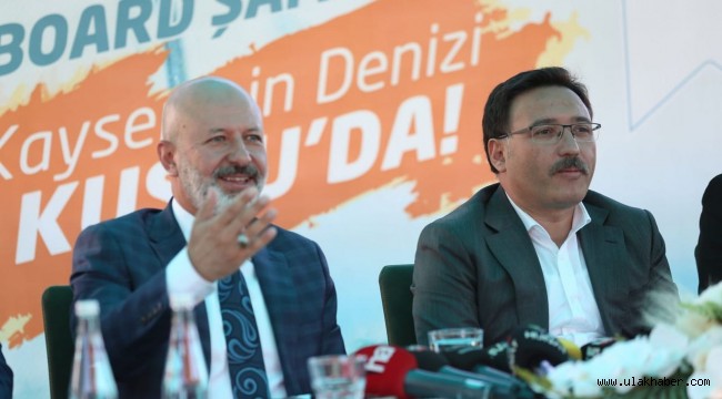 Başkan Çolakbayrakdar: Tüm vatandaşlarımızı, Kayseri'nin denizi Kuşçu'ya bekliyoruz