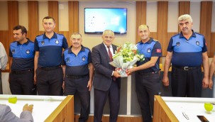 Başkan Esat Öztürk Zabıta Haftası'nı kutladı