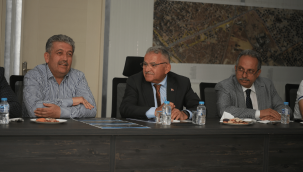 Büyükkılıç: Talas Tramvay Hattı'nda yüzde 90'lara ulaşmış durumdayız