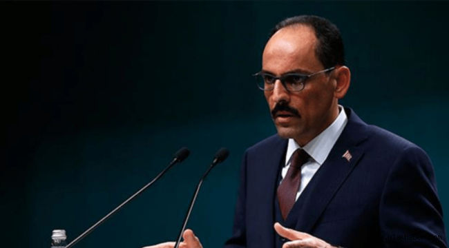 Cumhurbaşkanlığı Sözcüsü İbrahim Kalın: Bu savaşta Ukrayna'nın yanındayız