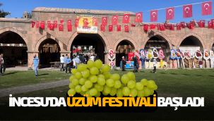 Geleneksel İncesu Üzüm Festivali etkinlikleri başladı