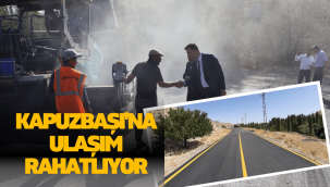 Kapuzbaşı'nda yol çalışmalarına başlandı