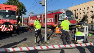 Kayseri Cumhuriyet Meydanı'nda tramvay kazası