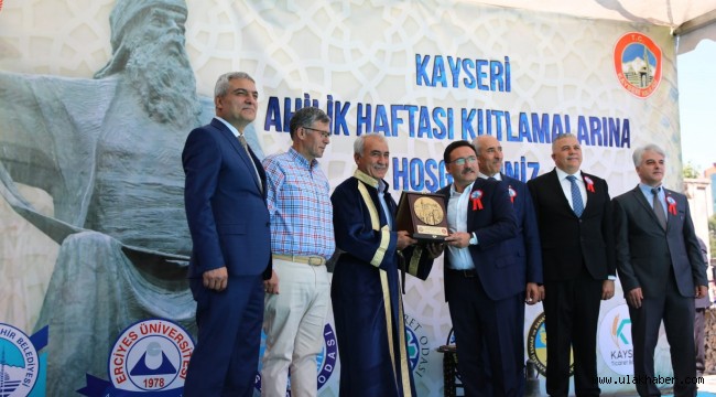 Kayseri'de Ahilik Haftası kutlamaları başladı