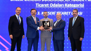 Kayseri Ticaret Odası'na ödül