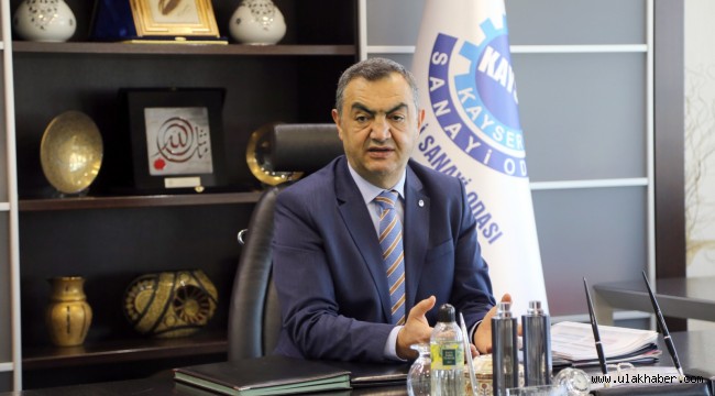 KAYSO Başkanı Büyüksimitçi'den, 'Kayseri'nin ihracat ithalat dengesi' açıklaması