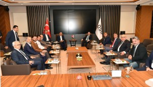 Özhaseki'den Kayseri OSB ve KESOB'a ziyaret