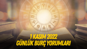 1 Kasım günlük burç yorumları 2022! Koç, Boğa, İkizler, Yengeç, Aslan, Başak, Terazi, Akrep, Yay, Oğlak, Kova, Balık