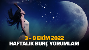 3 - 9 Ekim haftalık burç yorumları 2022
