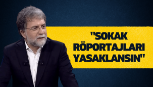 Ahmet Hakan: Sokak röportajları yasaklansın