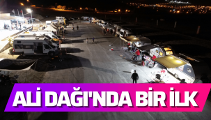 Ali Dağı'nda Kamp ve Karavan Festivali düzenlendi