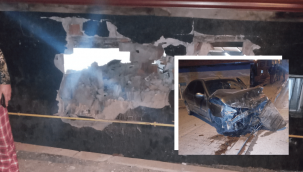 Aynı eve 3'üncü defa araba çarptı, aile çelik bariyer istiyor