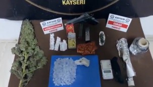 Hacılar'da narkotik operasyonu