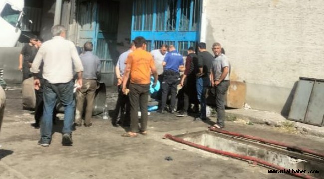 Kayseri Anbar'da otomobilin mazot deposu patladı: 3 yaralı
