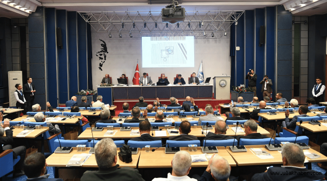 Kayseri Büyükşehir Belediyesi'nde, ekim ayı meclis toplantısı gerçekleştirildi
