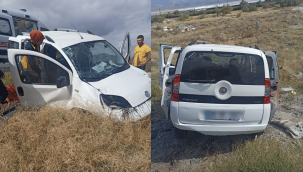 Kayseri'de trafik kazası: 2 yaralı