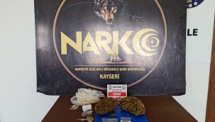 Kayseri'de uyuşturucu madde operasyonu