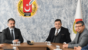 Kayseri OSB Yönetiminden Gazeteciler Cemiyeti'ne ziyaret