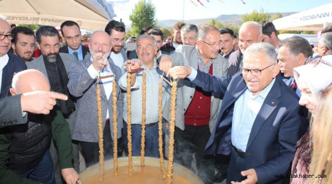 Kocasinan'da 'Erkilet Kedi Bacağı Tanıtım Günü' etkinliği çok beğenildi