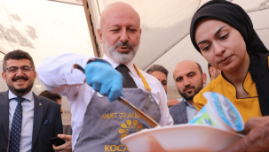 Kocasinan'da 'geleneksel gömeç fasulyesi tanıtım' etkinliği çok beğenildi