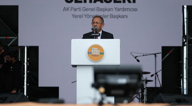 Özhaseki: Başkaları tatile gidip, 'tatil bana yakışıyor' diyebilirler; ama bize çalışmak yakışıyor